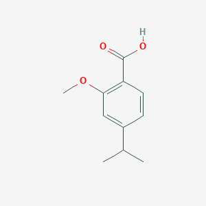 molecular formula C11H14O3 B7905965 4-Isopropyl-2-methoxybenzoic acid CAS No. 201151-04-4