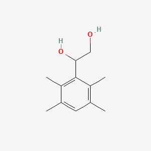 molecular formula C12H18O2 B7905968 1-(2,3,5,6-Tetramethylphenyl)ethane-1,2-diol 