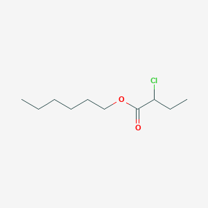 molecular formula C10H19ClO2 B7906255 Hexyl 2-chlorobutanoate CAS No. 88395-74-8