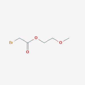 molecular formula C5H9BrO3 B7906274 2-甲氧基乙基2-溴乙酸酯 CAS No. 56521-72-3