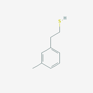 molecular formula C9H12S B7906329 2-(3-Methylphenyl)ethanethiol 