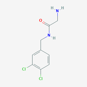 2-Amino-N-(3,4-dichloro-benzyl)-acetamide