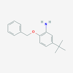 2-Benzyloxy-5-tert-butyl-phenylamine