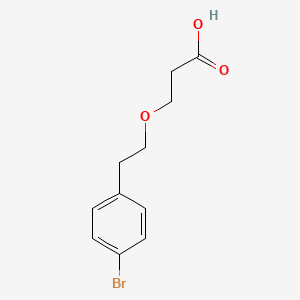 3-(4-Bromophenethoxy)propanoic acid