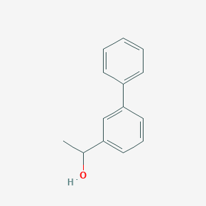 molecular formula C14H14O B7906503 1-(Biphenyl-3-yl)ethanol 
