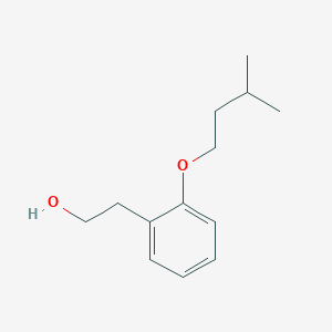 molecular formula C13H20O2 B7906515 2-iso-Pentoxyphenethyl alcohol 