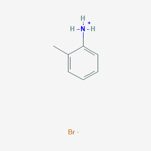 (2-Methylphenyl)azanium;bromide