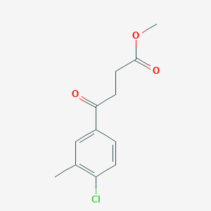 Methyl 4-(4-chloro-3-methylphenyl)-4-oxobutyrate