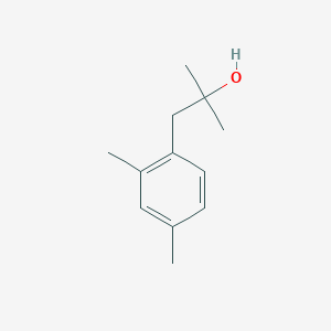 molecular formula C12H18O B7906686 1-(2,4-Dimethylphenyl)-2-methyl-2-propanol 
