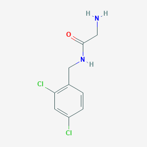 2-Amino-N-(2,4-dichloro-benzyl)-acetamide