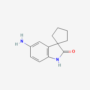 5-aminospiro[1H-indole-3,1'-cyclopentane]-2-one