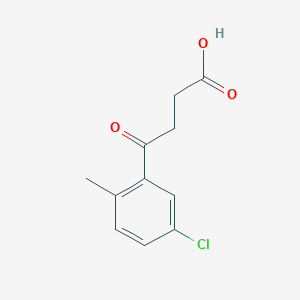 4-(3-Chloro-6-methylphenyl)-4-oxobutyric acid