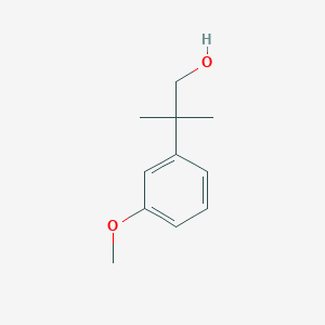 2-(3-Methoxyphenyl)-2-methylpropan-1-ol