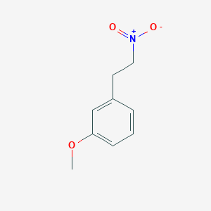 molecular formula C9H11NO3 B7906999 1-Methoxy-3-(2-nitroethyl)benzene 