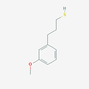 molecular formula C10H14OS B7907008 3-(3-Methoxyphenyl)propane-1-thiol 