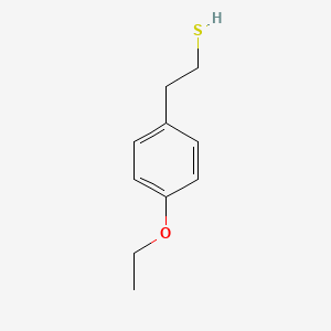 molecular formula C10H14OS B7907021 2-(4-Ethoxyphenyl)ethanethiol 