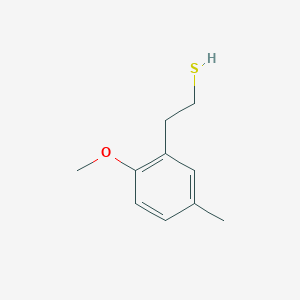 2-(2-Methoxy-5-methylphenyl)ethanethiol