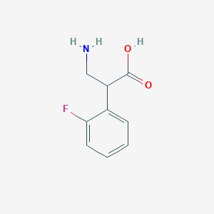 a-(Aminomethyl)-2-fluorobenzeneacetic acid HCl