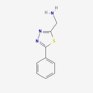 (5-Phenyl-1,3,4-thiadiazol-2-YL)methanamine