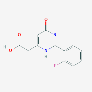 molecular formula C12H9FN2O3 B7907221 CID 75532137 