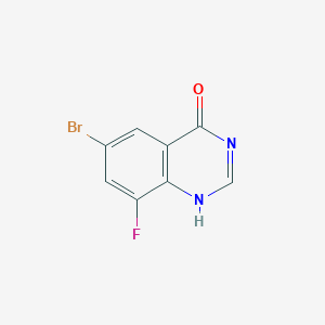 molecular formula C8H4BrFN2O B7907227 CID 68556644 