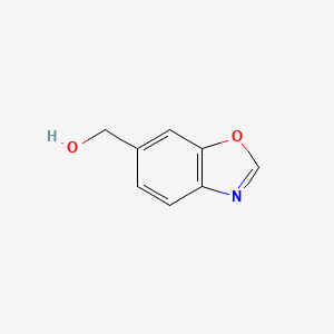 molecular formula C8H7NO2 B7907275 Benzo[d]oxazol-6-ylmethanol 