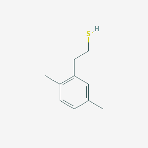 molecular formula C10H14S B7907317 2-(2,5-Dimethylphenyl)ethane-1-thiol 
