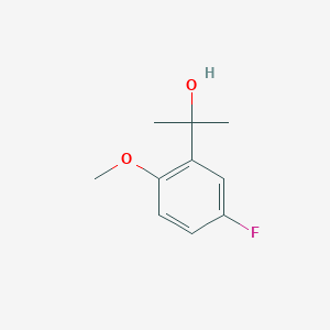 2-(5-Fluoro-2-methoxyphenyl)propan-2-ol