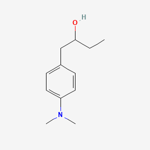 molecular formula C12H19NO B7907505 1-(4-(Dimethylamino)phenyl)butan-2-ol 