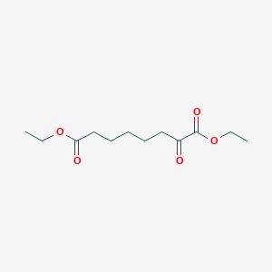 molecular formula C12H20O5 B7907683 2-Oxo-octanedioic acid diethyl ester 