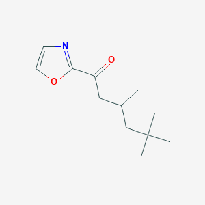molecular formula C12H19NO2 B7907750 2-(3,5,5-Trimethylhexanoyl)oxazole CAS No. 1017083-38-3