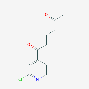 1-(2-Chloro-4-pyridyl)-1,5-hexanedione