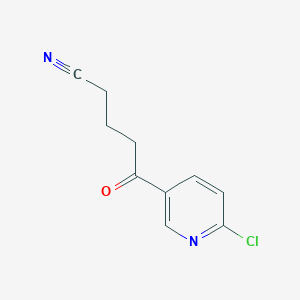 5-(6-Chloropyridin-3-yl)-5-oxopentanenitrile