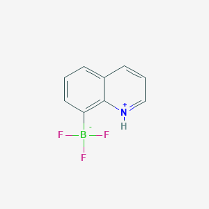 molecular formula C9H7BF3N B7907818 Quinolinium-8-trifluoroborate 