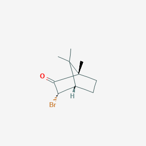 molecular formula C10H15BrO B7907914 (1S,3S,4S)-3-bromo-1,7,7-trimethylbicyclo[2.2.1]heptan-2-one 