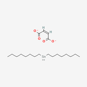 molecular formula C20H36O4Sn B7908049 (Z)-but-2-enedioate;dioctyltin(2+) 