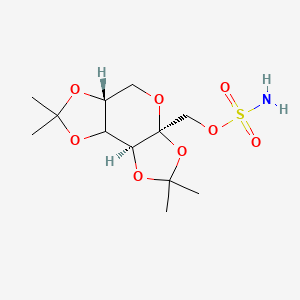[(2S,6S,9R)-4,4,11,11-tetramethyl-3,5,7,10,12-pentaoxatricyclo[7.3.0.02,6]dodecan-6-yl]methyl sulfamate