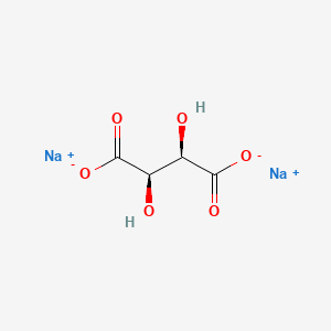 molecular formula C4H4Na2O6 B7908159 Disodium tartrate 