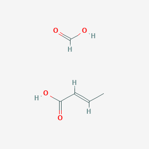 (E)-but-2-enoic acid;formic acid