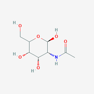 molecular formula C8H15NO6 B7908239 N-[(2R,3R,4S,5S)-2,4,5-trihydroxy-6-(hydroxymethyl)oxan-3-yl]acetamide 