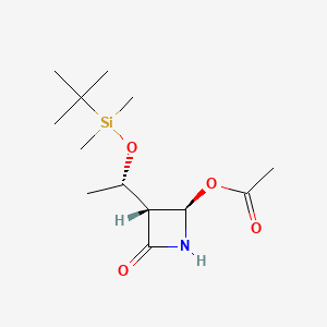 (3R,4R)-4-Acetoxy-3-[(R)-1-(tert-butyldimethylsilyloxy) ethyl]azetidin-2-one