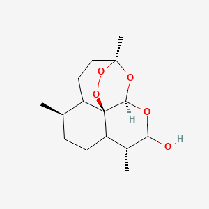 (1S,5R,9R,12R,13R)-1,5,9-trimethyl-11,14,15,16-tetraoxatetracyclo[10.3.1.04,13.08,13]hexadecan-10-ol