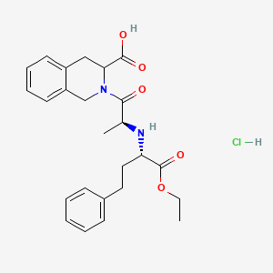 molecular formula C25H31ClN2O5 B7908289 Unk-Ala-DL-Tic-OH.HCl 
