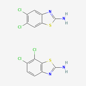 5,6-dichloro-1,3-benzothiazol-2-amine;6,7-dichloro-1,3-benzothiazol-2-amine