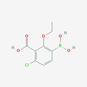 4-Chloro-2-ethoxycarboxyphenylboronic acid