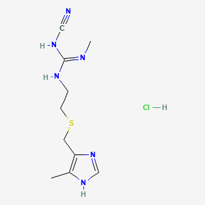 molecular formula C10H17ClN6S B7908341 Cimetidine hydrochloride CAS No. 71989-90-7