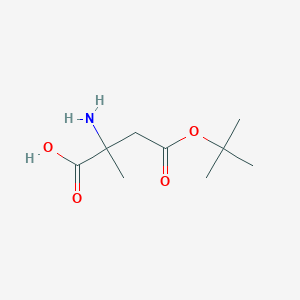 molecular formula C9H17NO4 B7908353 Boc-aminoisobutyric acid 