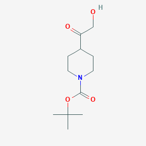 Tert-butyl 4-(2-hydroxyacetyl)piperidine-1-carboxylate
