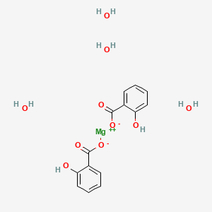 molecular formula C14H18MgO10 B7908431 Magnesium salicylate hydrate 