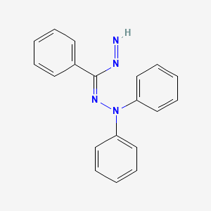 N-imino-N'-(N-phenylanilino)benzenecarboximidamide
